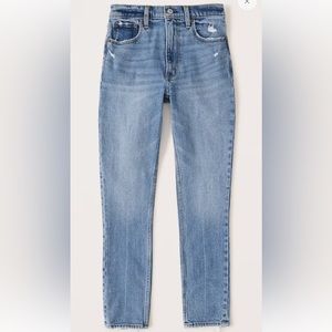 Abercrombie skinny jeans. High rise. Size 26. Light blue